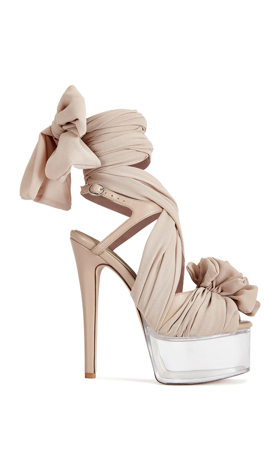 BEAUDEN-NUDE PLATFORM STILETTO PUMP