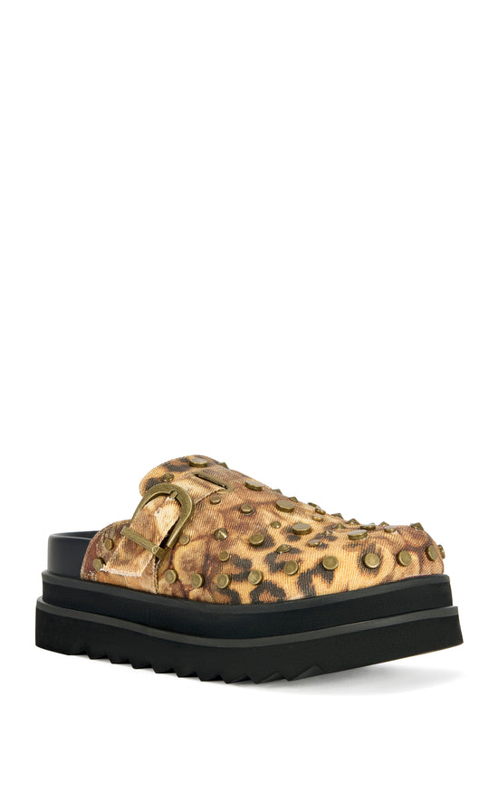 BILLIE-LEOPARD FLATFORM LOAFER