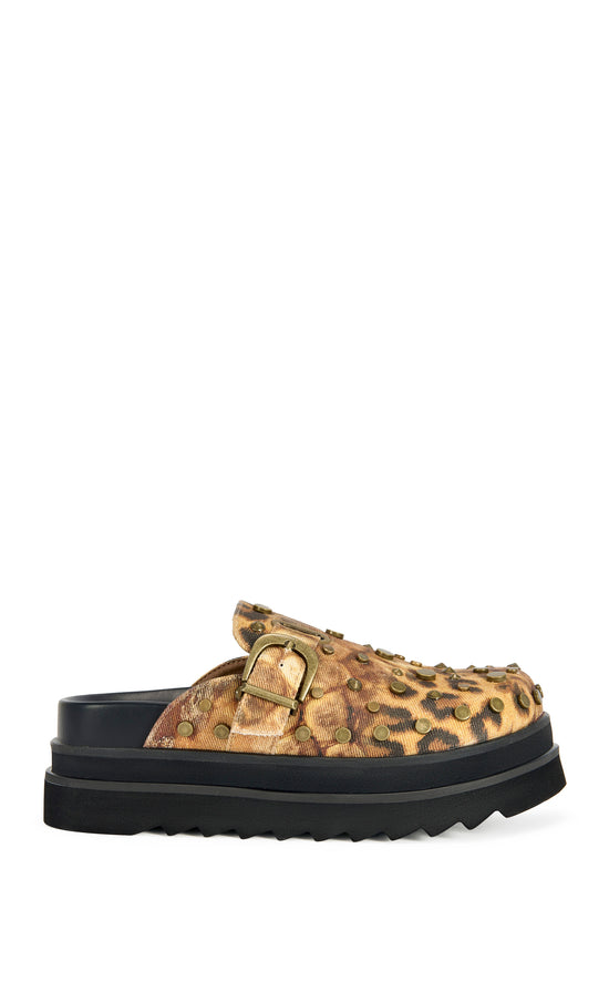 BILLIE-LEOPARD FLATFORM LOAFER