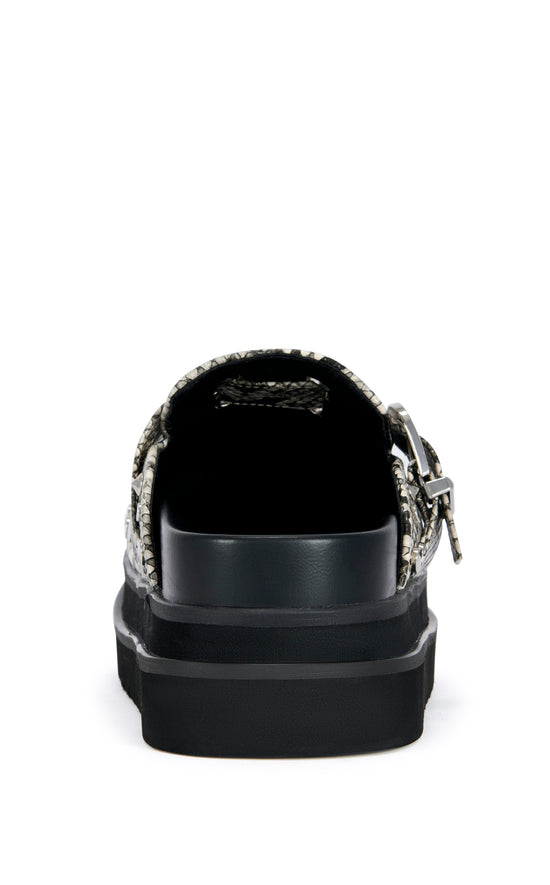 BILLIE-SNAKE FLATFORM FLAT | AZALEA WANG