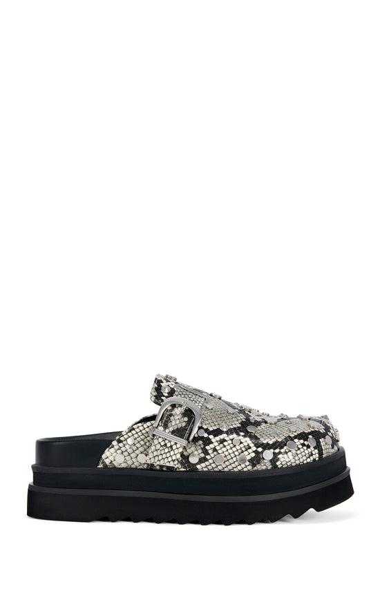 BILLIE-SNAKE FLATFORM FLAT | AZALEA WANG