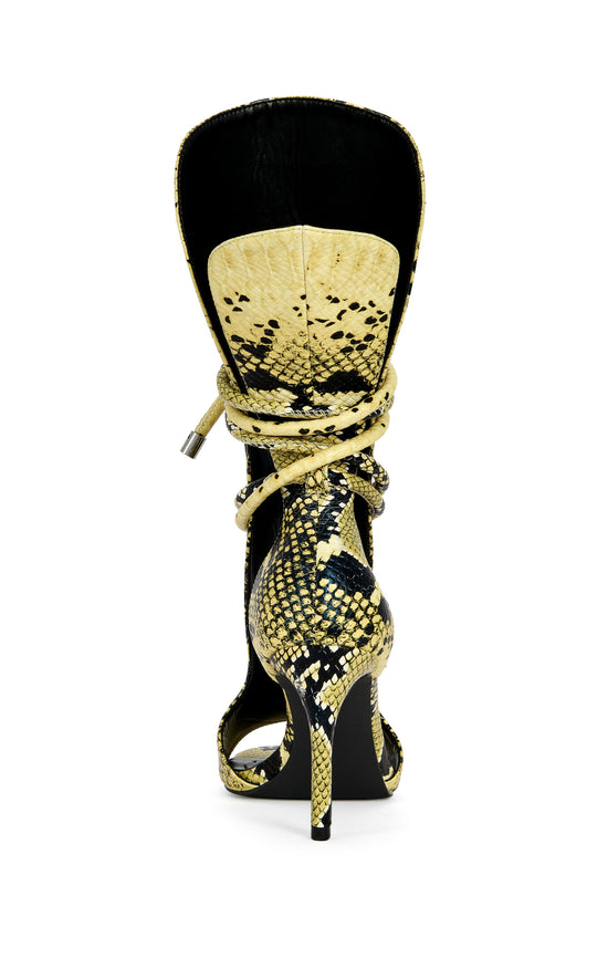 BOCKER-YELLOWSNAKE STILETTO SANDAL