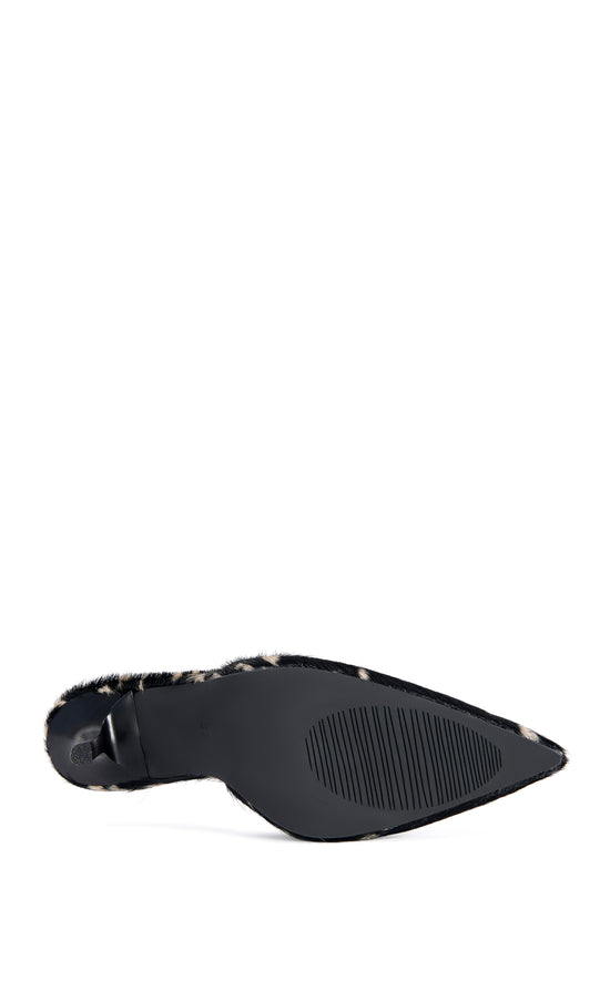 CAMBRIE-DEER GENUINE LEATHER STILETTO PUMP