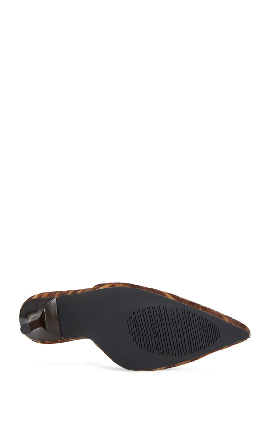 CAMBRIE-LEOPARD GENUINE LEATHER STILETTO PUMP