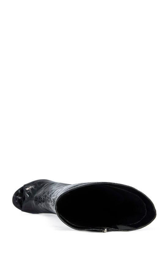 CAMILLA-BLACKCROC WEDGE BOOT