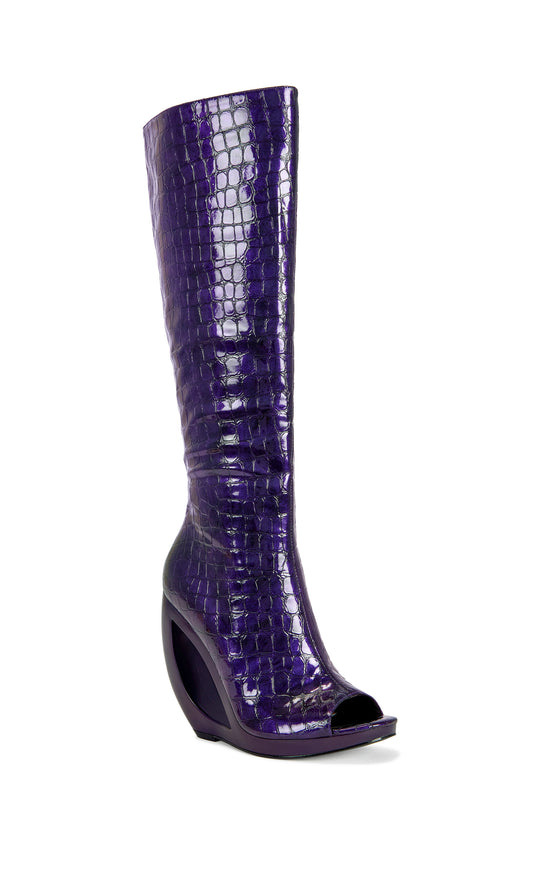 CAMILLA-PURPLENOIR WEDGE BOOT