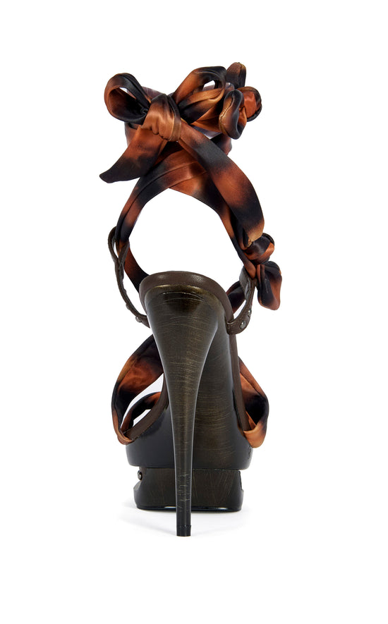 CARMEN-TIGER STILETTO SANDAL