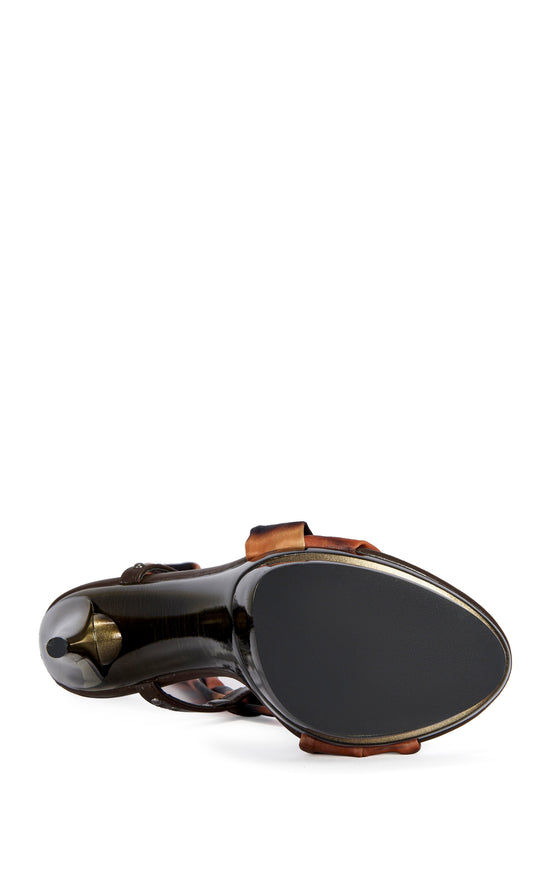 CARMEN-TIGER STILETTO SANDAL