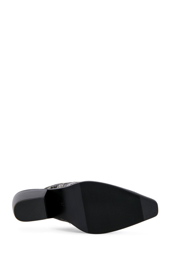 CECILY-BLACK WESTERN MULE