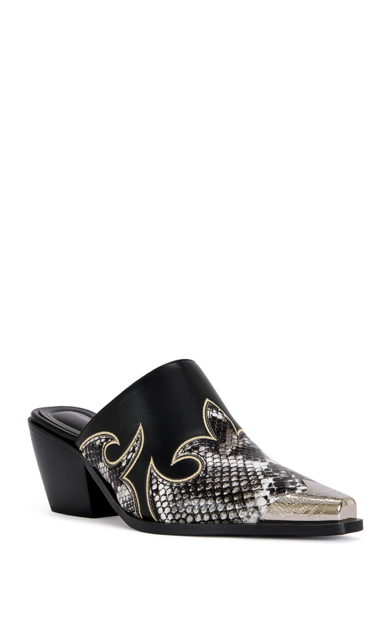 CECILY-BLACK WESTERN MULE