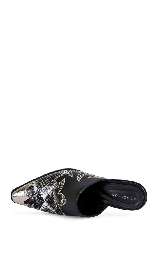 CECILY-BLACK WESTERN MULE