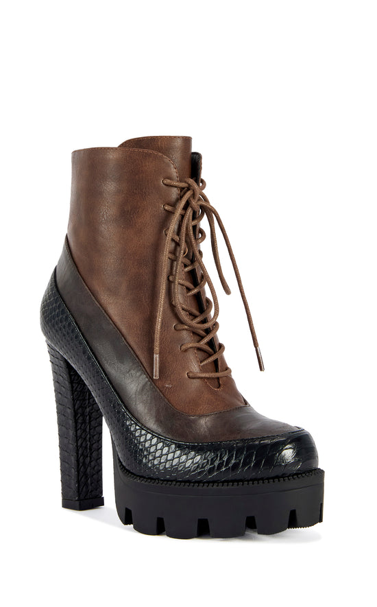 CINDER-ESPRESSO PLATFORM BLOCK BOOT