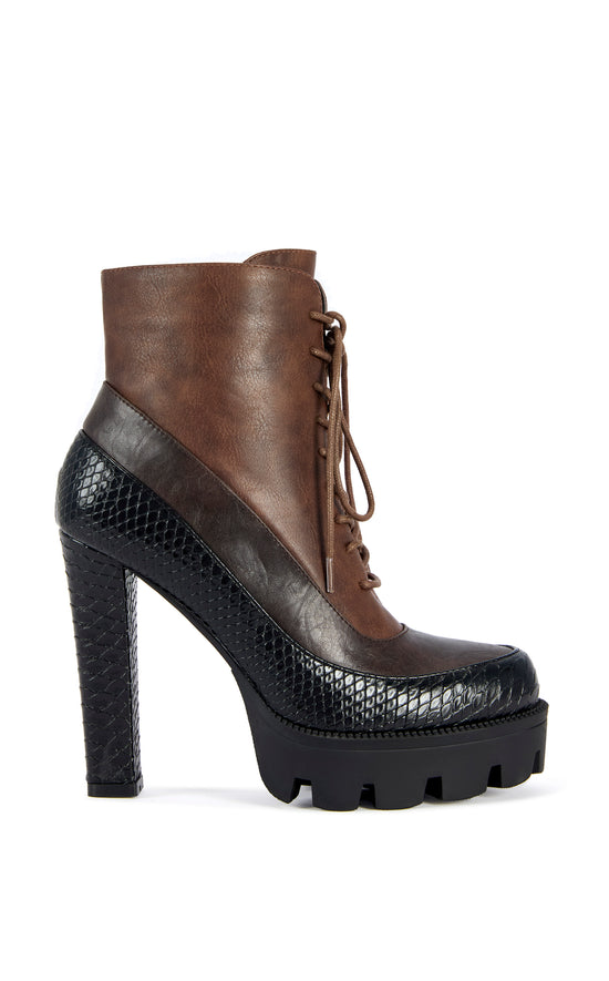 CINDER-ESPRESSO PLATFORM BLOCK BOOT