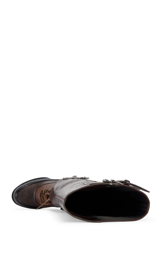 CINDER-ESPRESSO PLATFORM BLOCK BOOT