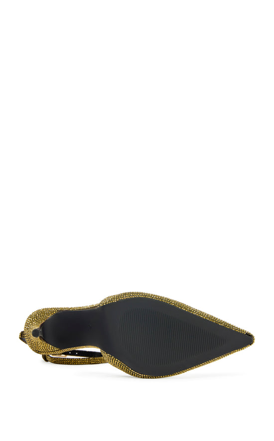 CORALINE-GOLD EMBELLISHED STILETTO PUMP
