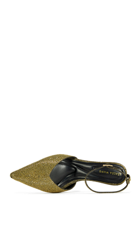 CORALINE-GOLD EMBELLISHED STILETTO PUMP