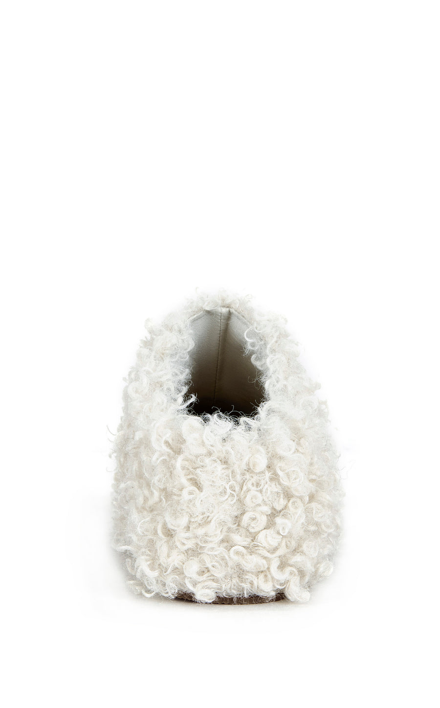 DARWINPOODLE-CREAM FLATFORM MULE
