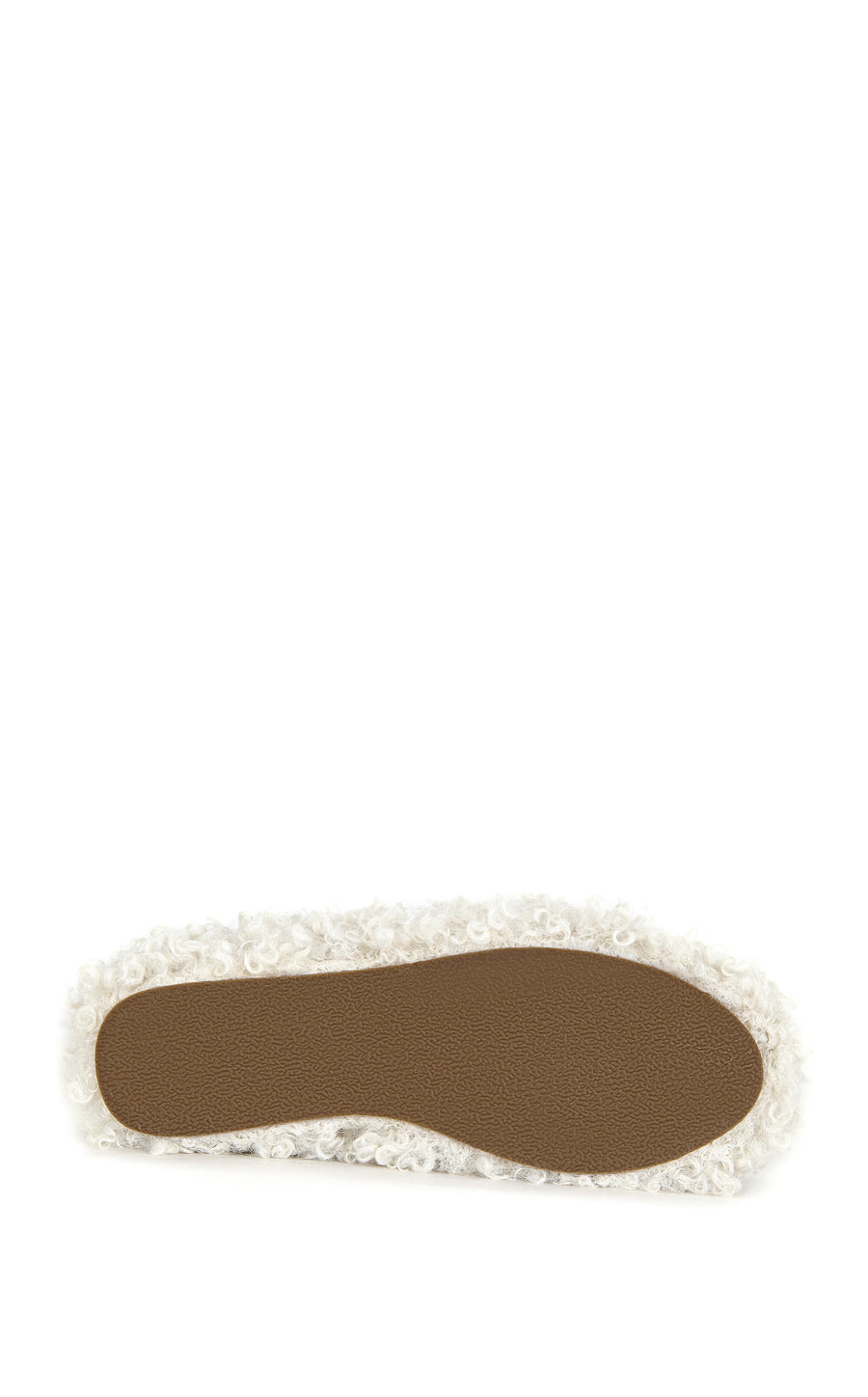 DARWINPOODLE-CREAM FLATFORM MULE