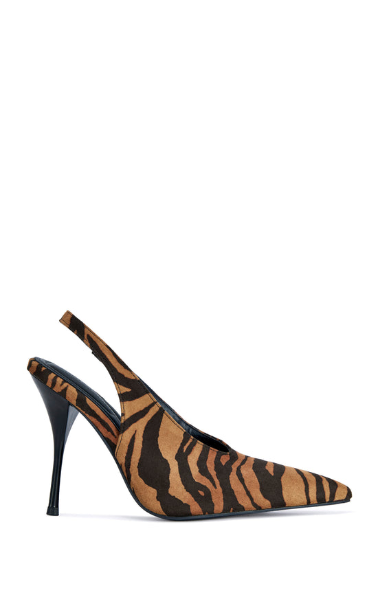 DOREEN-TIGER STILETTO PUMP