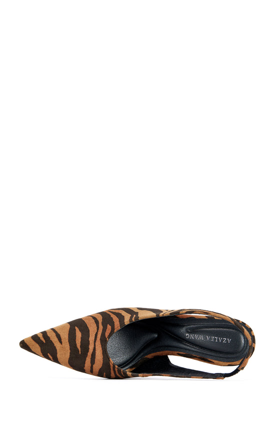 DOREEN-TIGER STILETTO PUMP