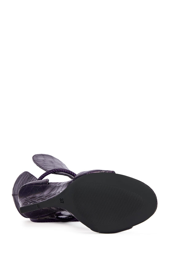 DOUMA-PURPLECROC WRAP-AROUND WEDGE SANDAL BOOTIE