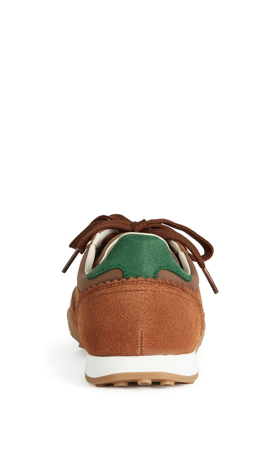 DREAMER-BROWN FLAT SNEAKER
