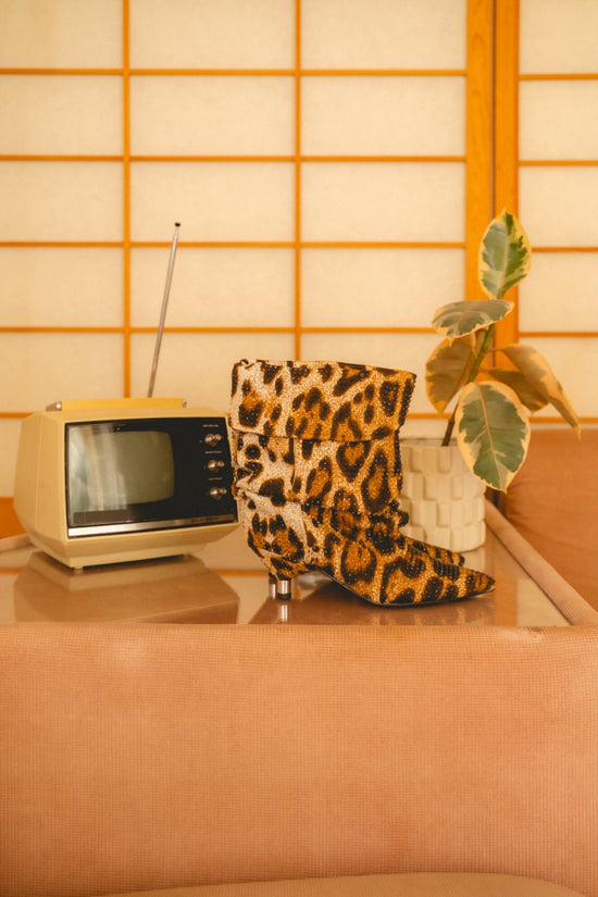 GRIMES-LEOPARD STILETTO BOOTIE