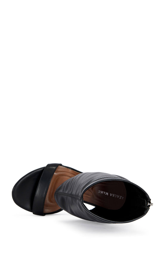 DUMISANI-BLACK WEDGE SANDAL