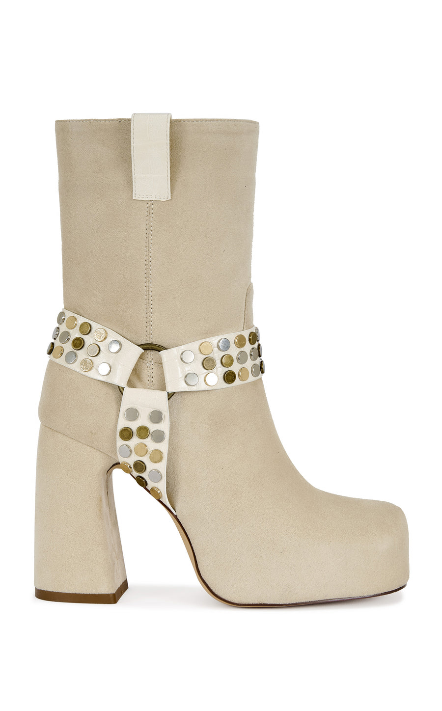 DYZMA-BONE PLATFORM BOOTIE