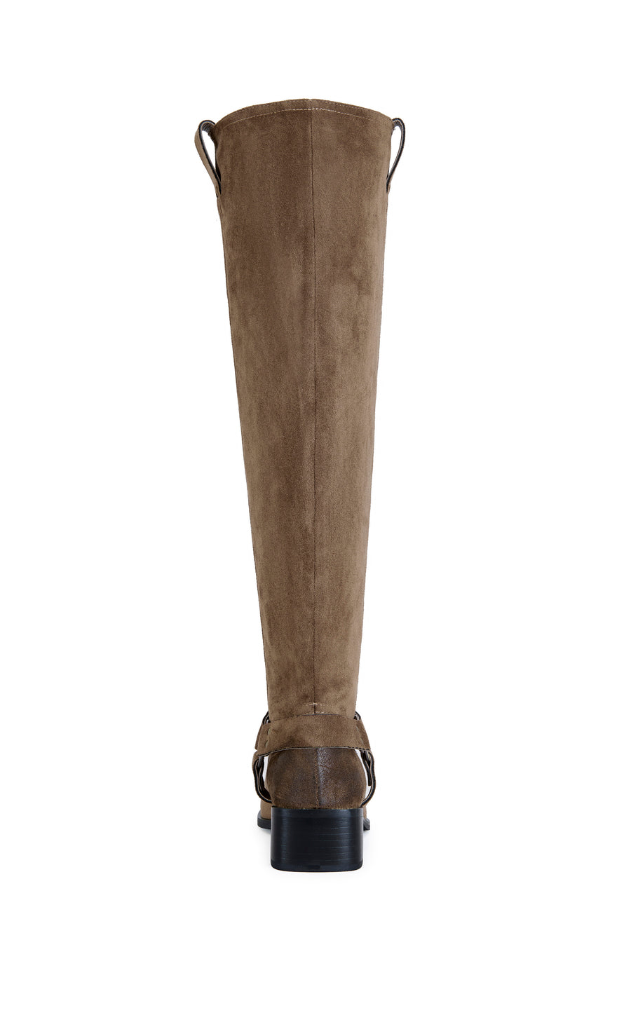 EATHELIN-BROWN OVER THE KNEE MOTO BOOT
