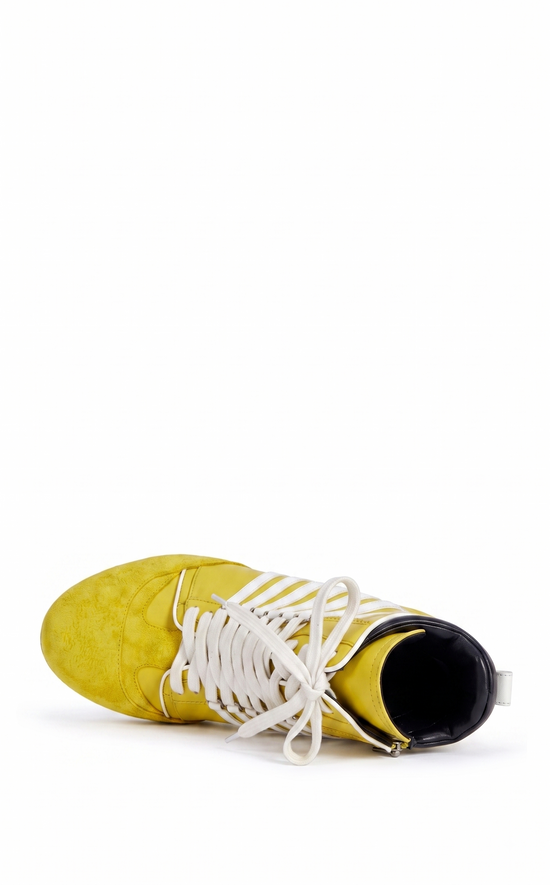 ELEVEN-MUSTARD SPORTY STILETTO BOOTIE