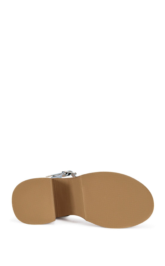 ELIZABELLA-BLUE PLATFORM SANDAL