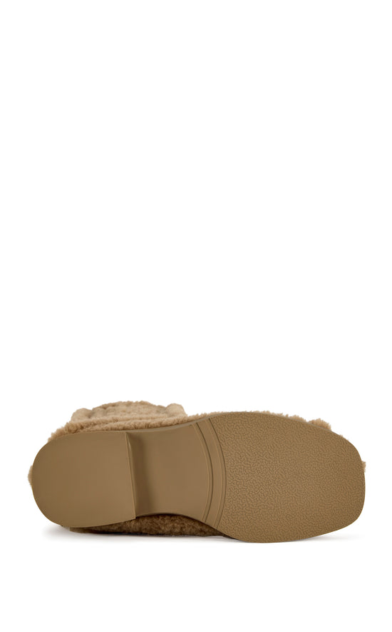 EMBERLYN-BROWN WINTER FLAT BOOT