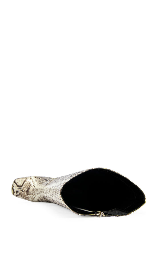 EVERGREEN-MULTI BLOCK HEELED BOOT