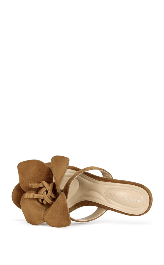 FAWN-BROWN STILETTO SANDAL