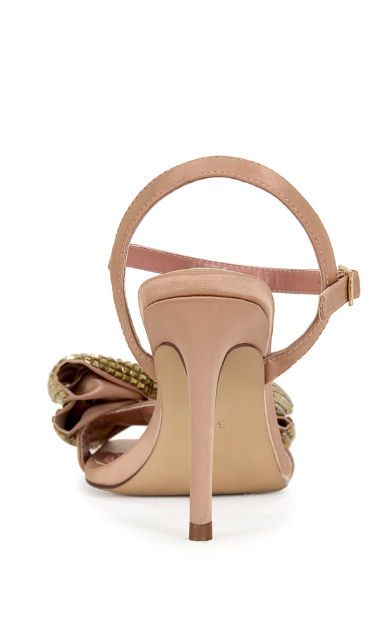 GAMYLLE-MOCHA STILETTO SANDAL
