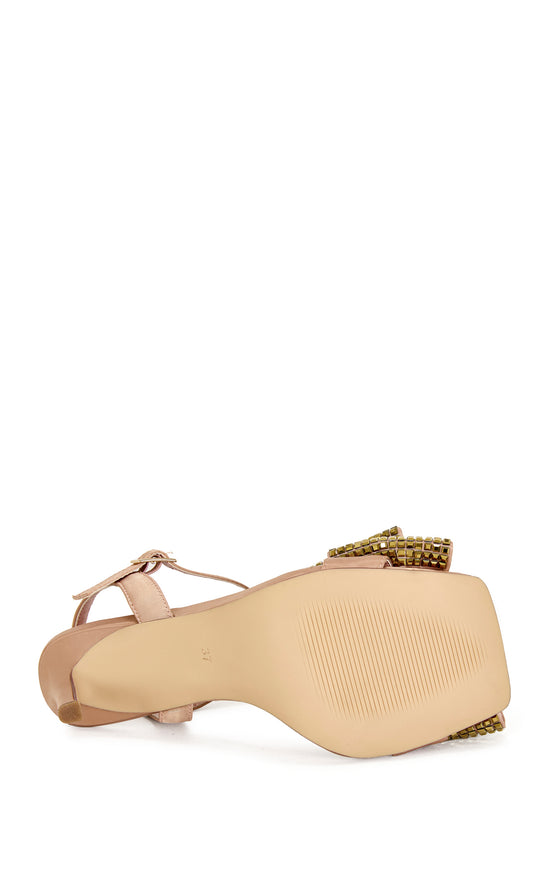 GAMYLLE-MOCHA STILETTO SANDAL