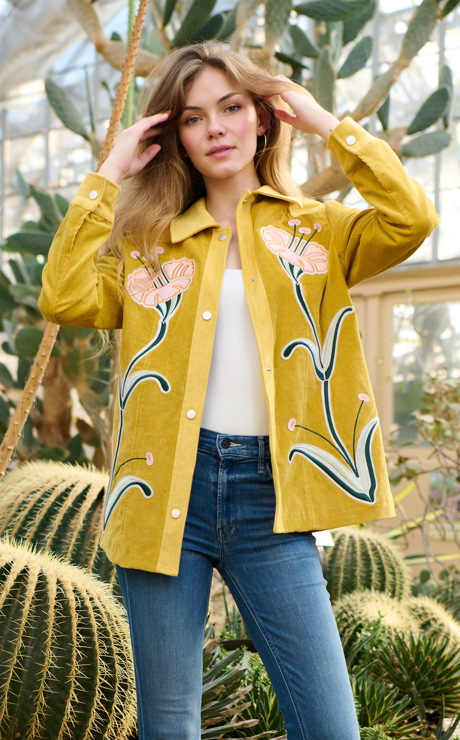 YELLOW CORD レザージャケット Lサイズ GERALDINE-MUSTARD MOTO OUTERWEAR | AZALEA WANG