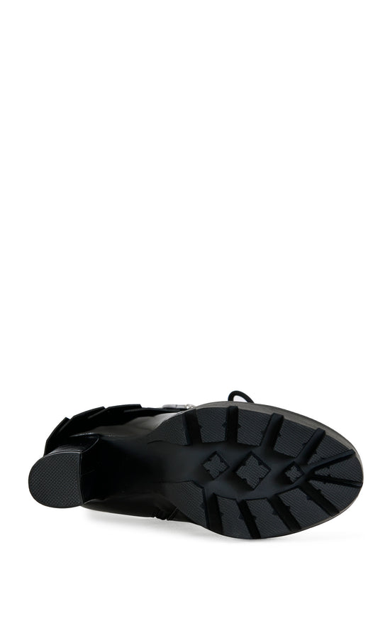GERNOT-BLACK PLATFORM BOOTIE