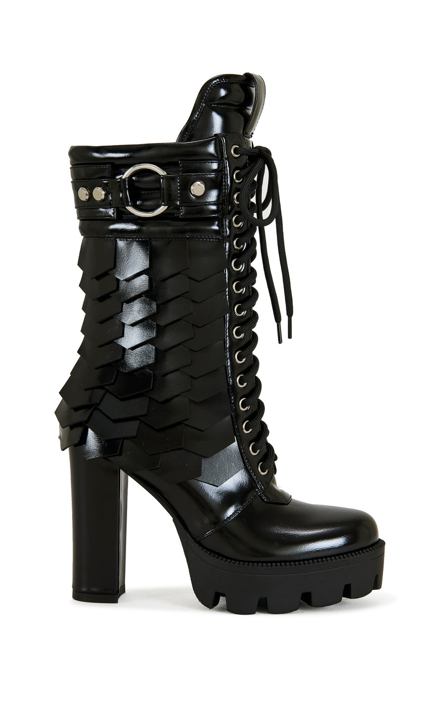GERNOT-BLACK PLATFORM BOOTIE