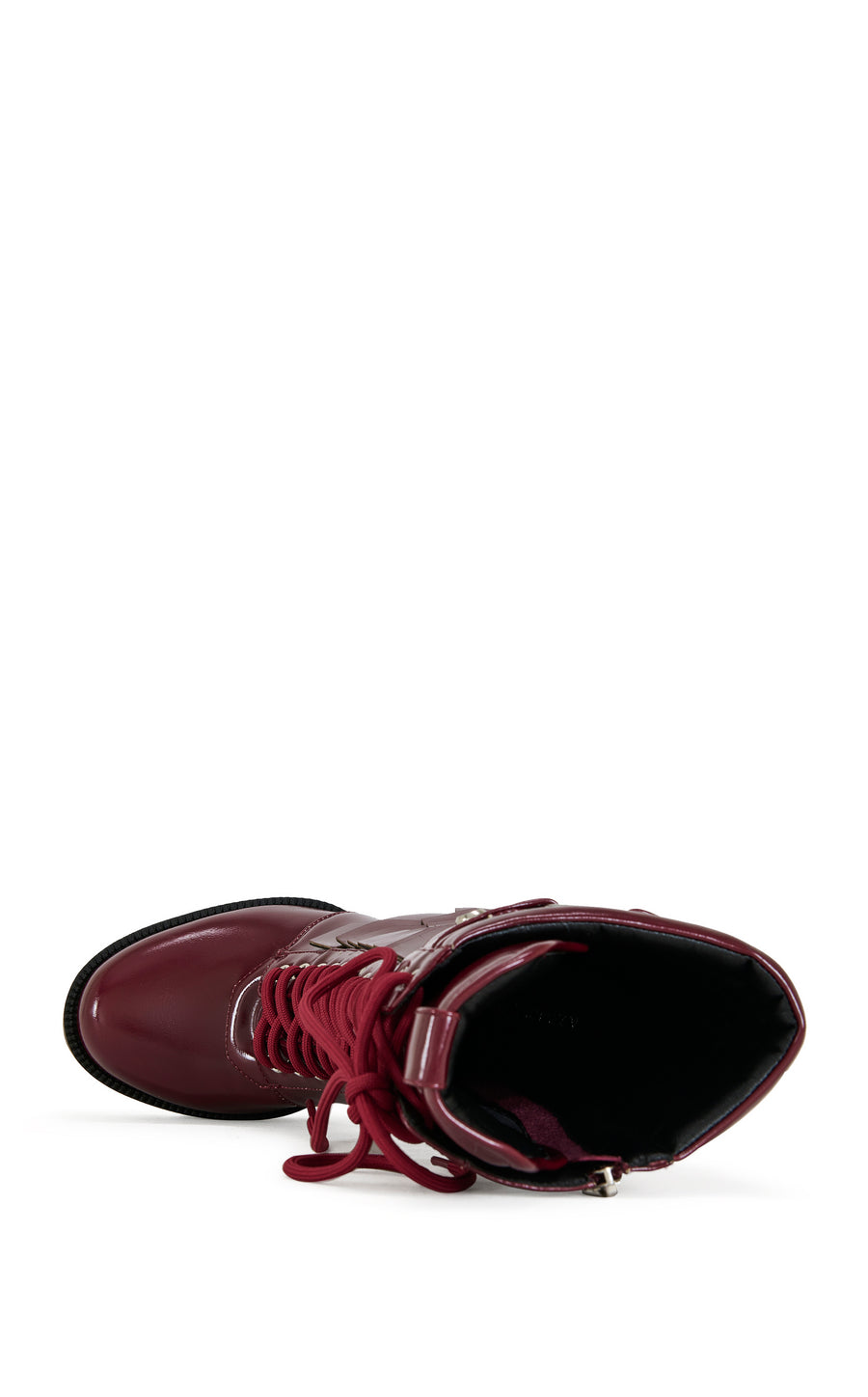 GERNOT-BURGUNDY PLATFORM BOOTIE