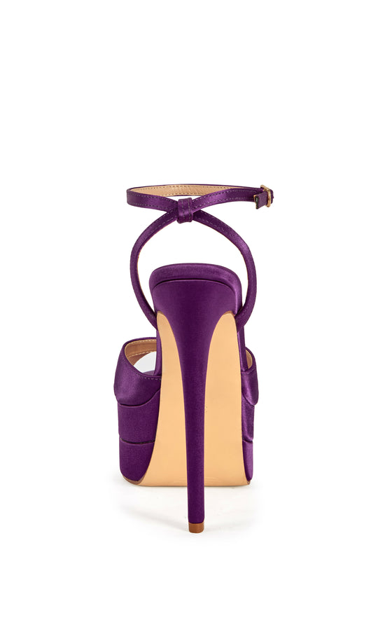 HALLADAY-PLUMNOIR PLATFORM STILETTO SANDAL