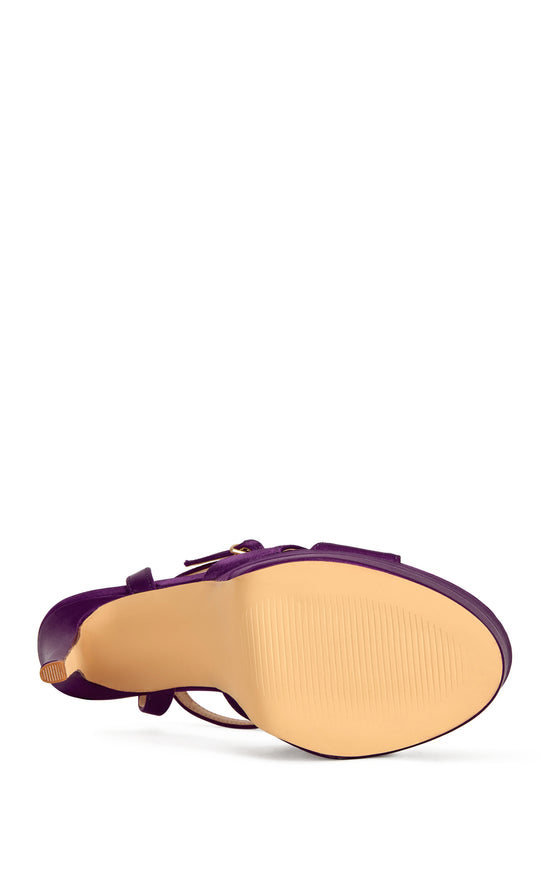 HALLADAY-PLUMNOIR PLATFORM STILETTO SANDAL