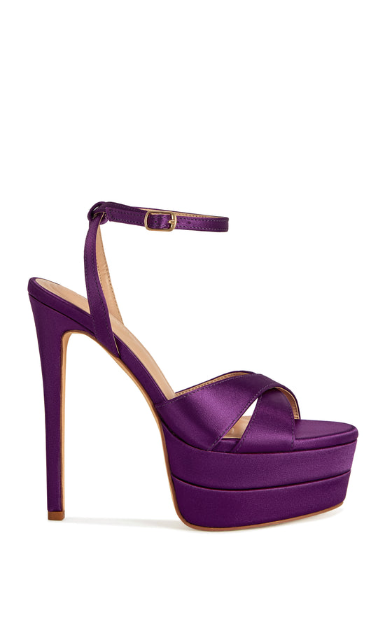 HALLADAY-PLUMNOIR PLATFORM STILETTO SANDAL