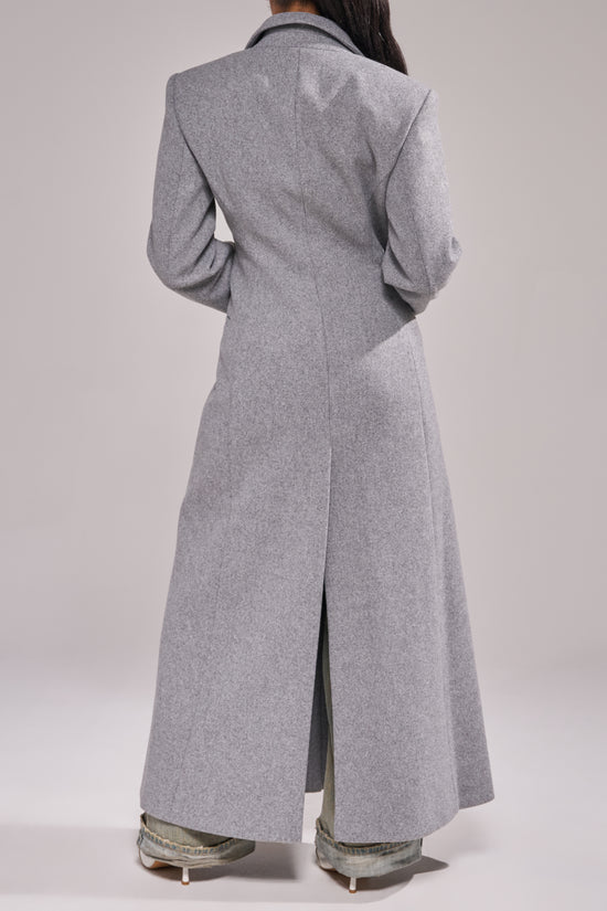 HALOIR-GREY TRENCH COAT