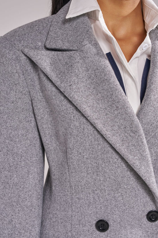 HALOIR-GREY TRENCH COAT