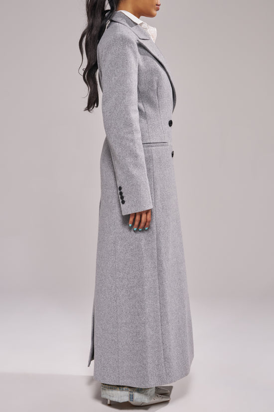 HALOIR-GREY TRENCH COAT