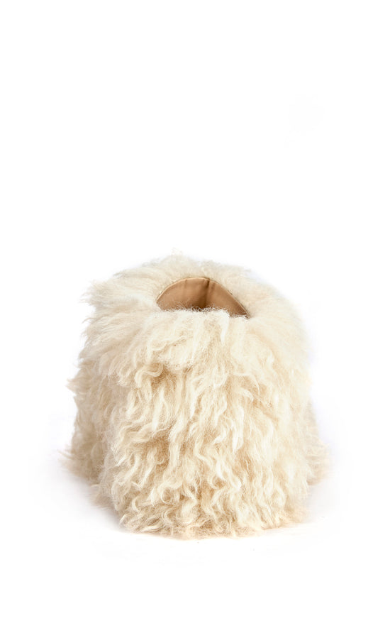 HAVEN-CREAM SLIP ON BLOCK PUMP