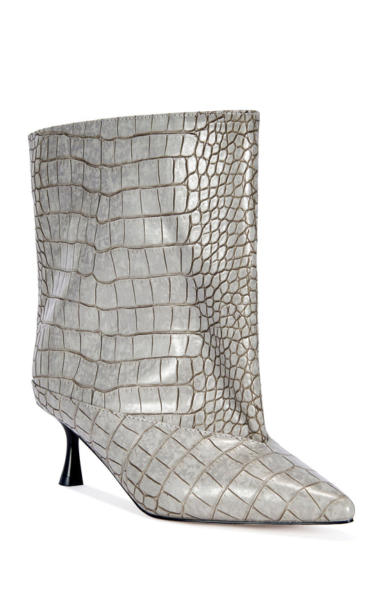HAYEK-SILVERCROC STILETTO BOOTIE