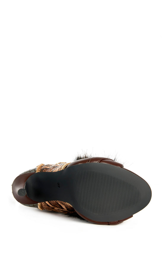 HEATHER-BROWNMULTI STILETTO SANDAL